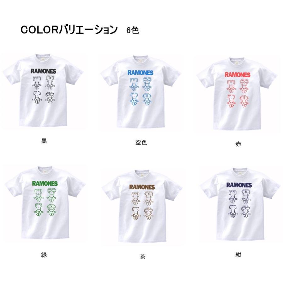 バンド ロック Tシャツ RAMONES 白 : Tシャツ専門店 T1500 - 通販