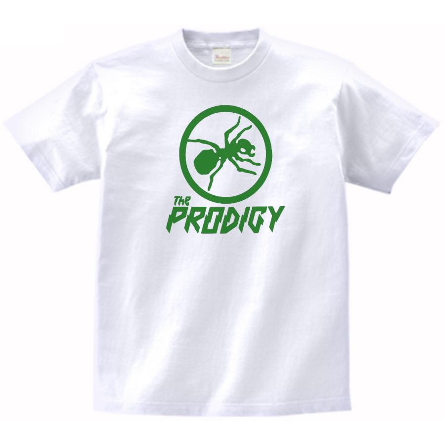ザ・プロディジー The Prodigy バンド ロック Tシャツ 白 : T ザ・プロディジー The Prodigy バンド ロック Tシャツ 白 : T