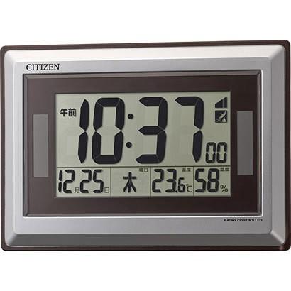 CITIZEN（シチズン） クロック 電波掛け置き兼用時計 ソーラー電源