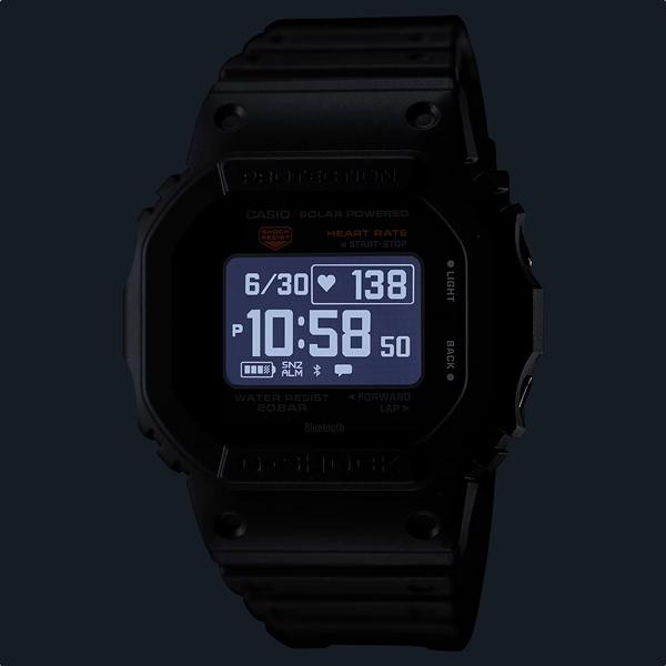 国内正規品 CASIO G-SHOCK カシオ Gショック G-SQUAD ワークアウト トレーニング スクエア ブラック メンズ腕時計 DW-H5600-1JR｜t1me-shop-a｜04