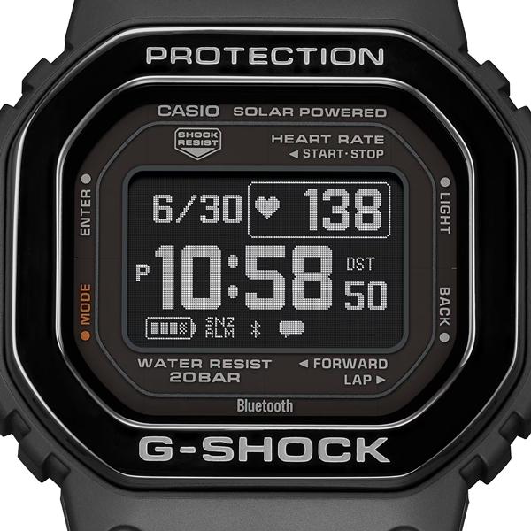 国内正規品 CASIO G-SHOCK カシオ Gショック G-SQUAD トレーニング スクエア ブラック メンズ腕時計 DW-H5600MB-1JR｜t1me-shop-a｜03