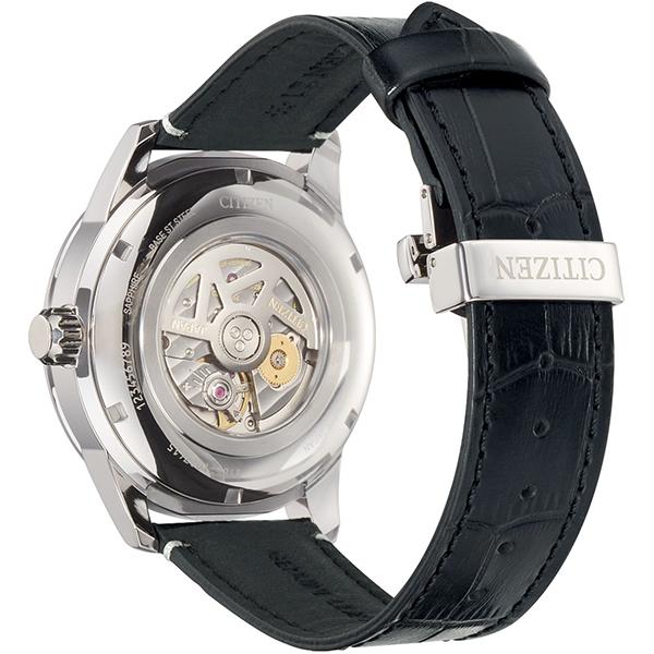 CITIZEN COLLECTION シチズンコレクション 機械式 銀箔漆文字板 鈍緋色 