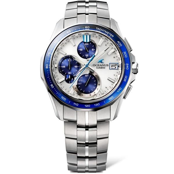 国内正規品 CASIO OCEANUS カシオ オシアナス Manta マンタ 10気圧防水 メンズ腕時計 OCW-S7000D-7AJF｜t1me-shop-a｜02