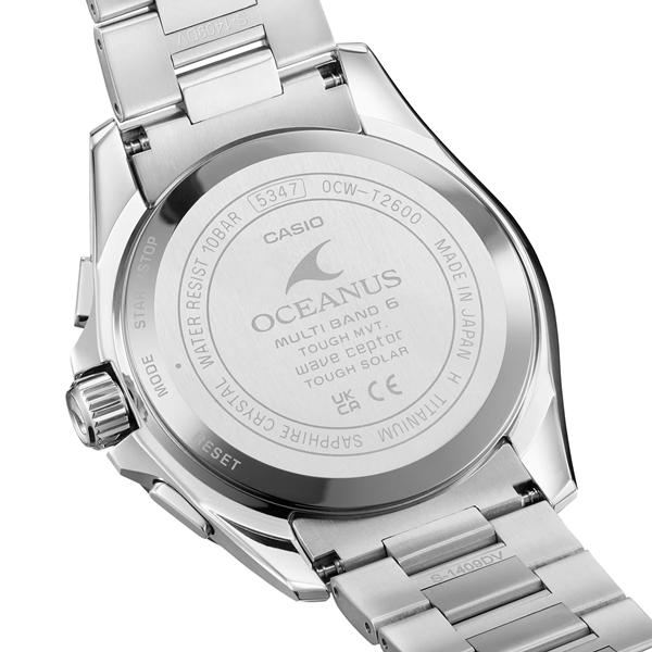 国内正規品 CASIO OCEANUS カシオ オシアナス Classic Line 日本製 ザラツ研磨 シルバー メンズ腕時計 OCW-T2600J-1AJF｜t1me-shop-a｜02