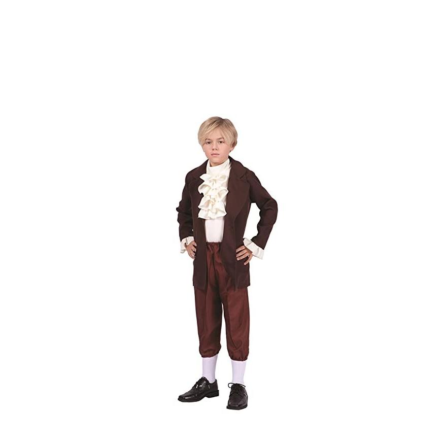 宅送 トーマス Thomas ジェファーソン チャイルド コスチューム Child ブラウン And Beige 海外取寄せ品 50 Off Zoetalentsolutions Com