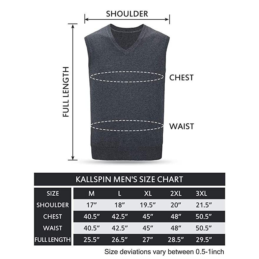 安いそれに目立つ Kallspin メンズ Relax フィット V ネック ベスト ニット セーター Cashmere ウール Blend ブラック 海外取寄せ品 売り切れ必至 Kslcity Com My