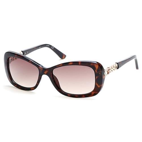 早者勝ち ゲス Guess Gu7453 Geometric アセテート レディース ハバナ ブラウン Shaded 52f A 海外取寄せ品 50 Off Skylanceronline Com