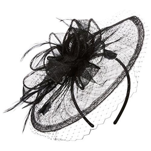 お1人様1点限り San Diego ハット カンパニー レディース Fasninator ハット With Curled ボウ And Feather 海外取寄せ品