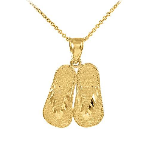 日本最大のブランド 18 海外取寄せ品 ネックレス ペンダント Sandal チャーム サマー Flops フリップ 3d ゴールド 14k Ne Pendant Sandal Charm Summer Flops Flip 3d Gold 14k レディースアクセサリー Pomonavalleyminingco Com