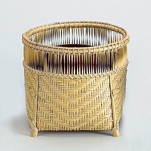 茶道具 サザエ篭炭斗 茶道具 炭道具 淡々斎好写 清風篭炭斗 ( 風炉