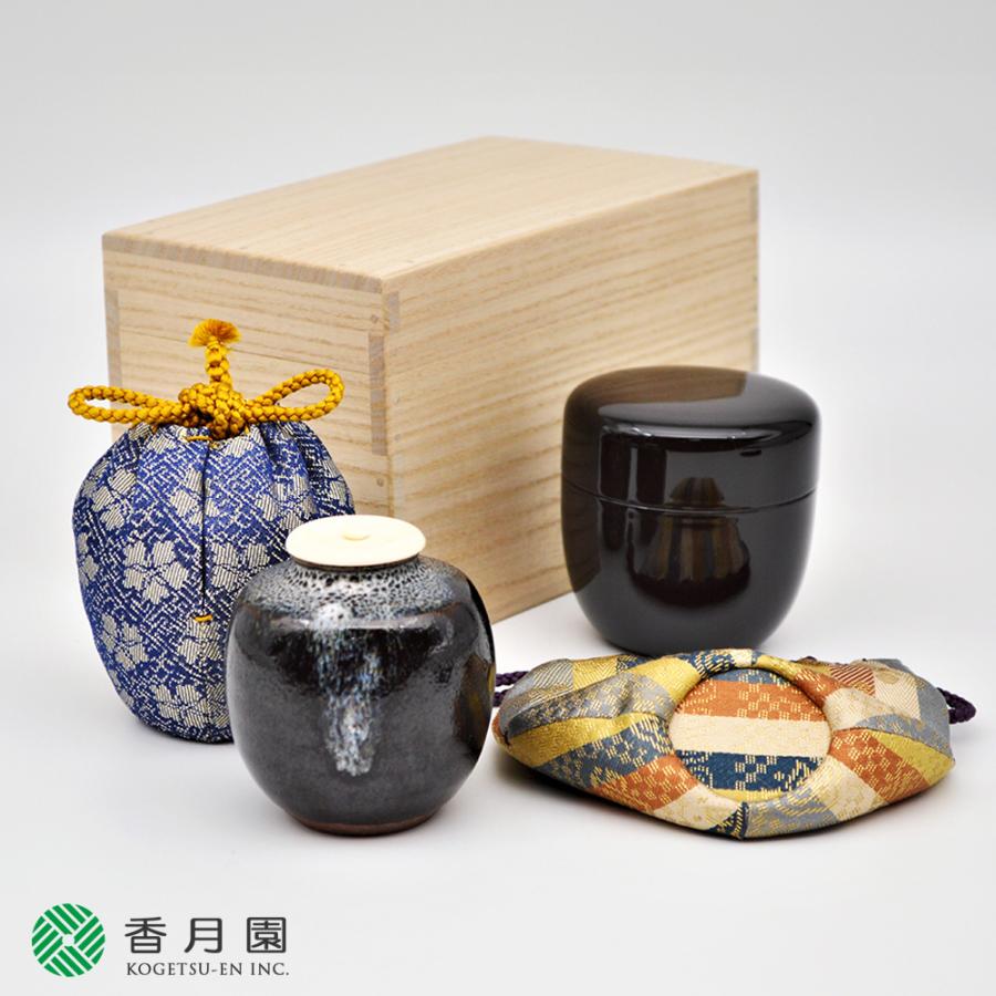 茶道具 / 茶通箱 茶通箱セットA (仕服付き茶入・棗・仕服