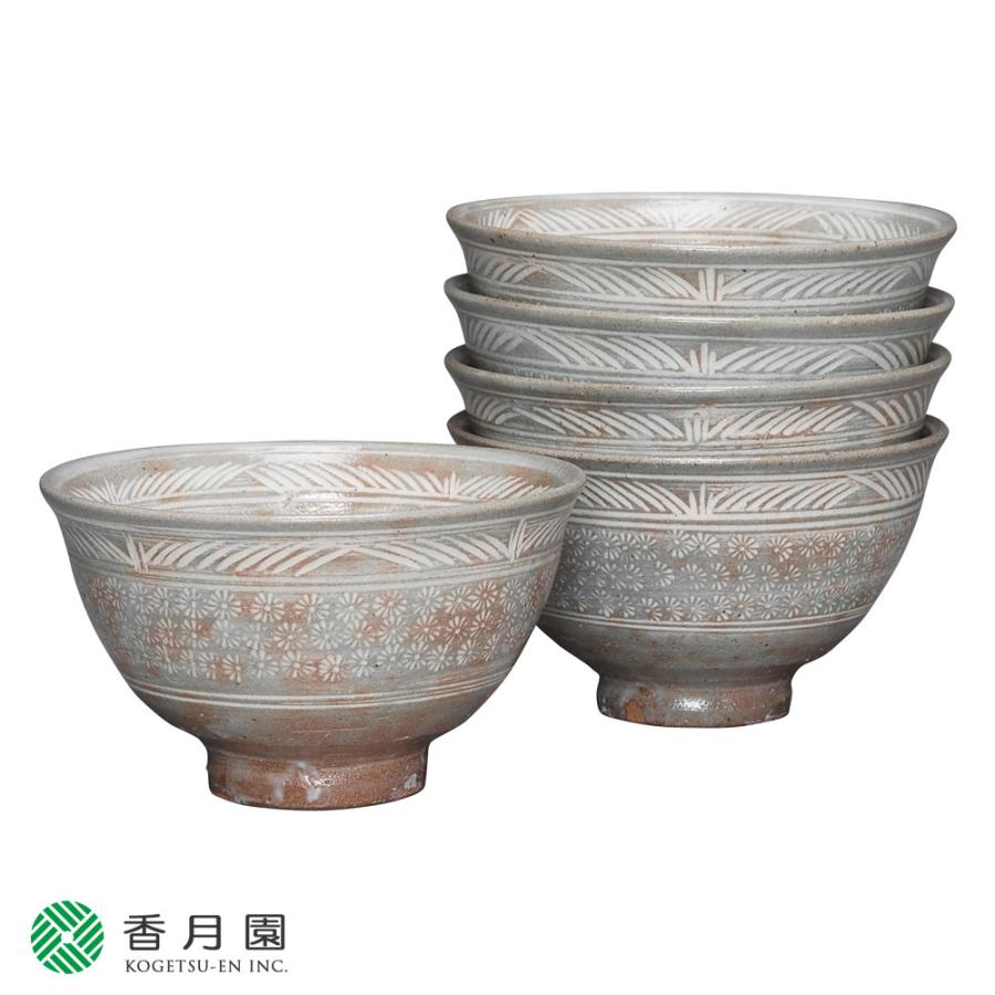御本狂言袴数茶碗10客 八幡窯製 【公式通販】