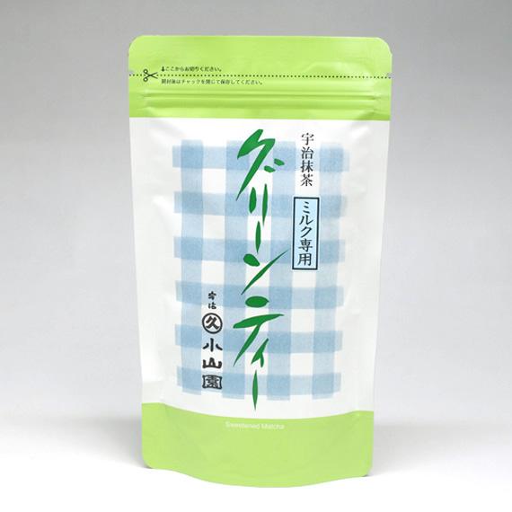 当店限定販売丸久小山園 糖加抹茶 ミルク専用グリーンティー1kg袋詰