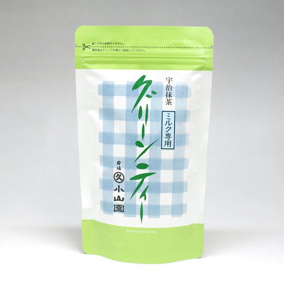 丸久小山園 糖加抹茶 ミルク専用グリーンティー200ｇ袋詰 ゆうパケット対応｜t4u｜02