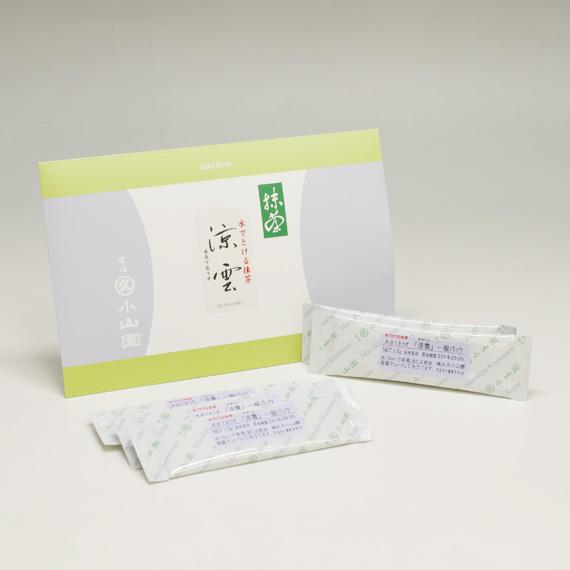 丸久小山園 冷製抹茶 抹茶 涼雲(すずくも)1.5g x 5袋 水点てお