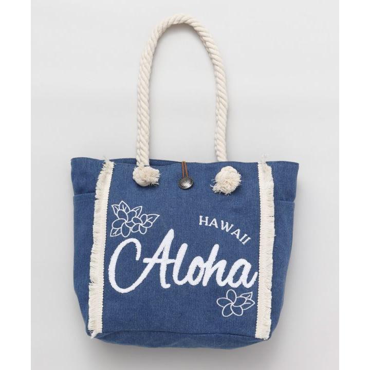 Kahiko（カヒコ） プルメデニムトート ハワイアンバッグ トートバッグ