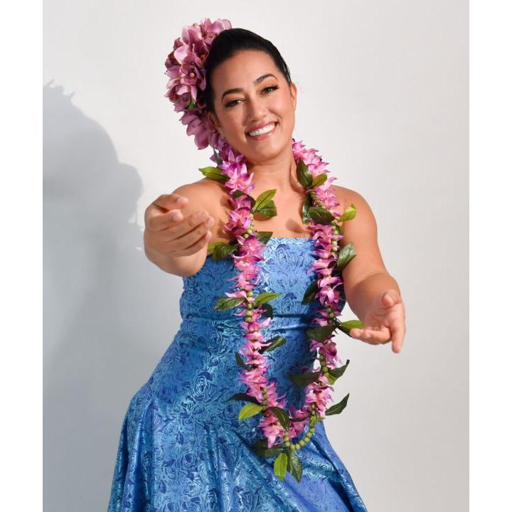 オーキッドロングレイ Maunaloa マウナロア フラダンス タヒチアン