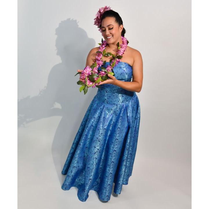 オーキッドロングレイ Maunaloa マウナロア フラダンス タヒチアン