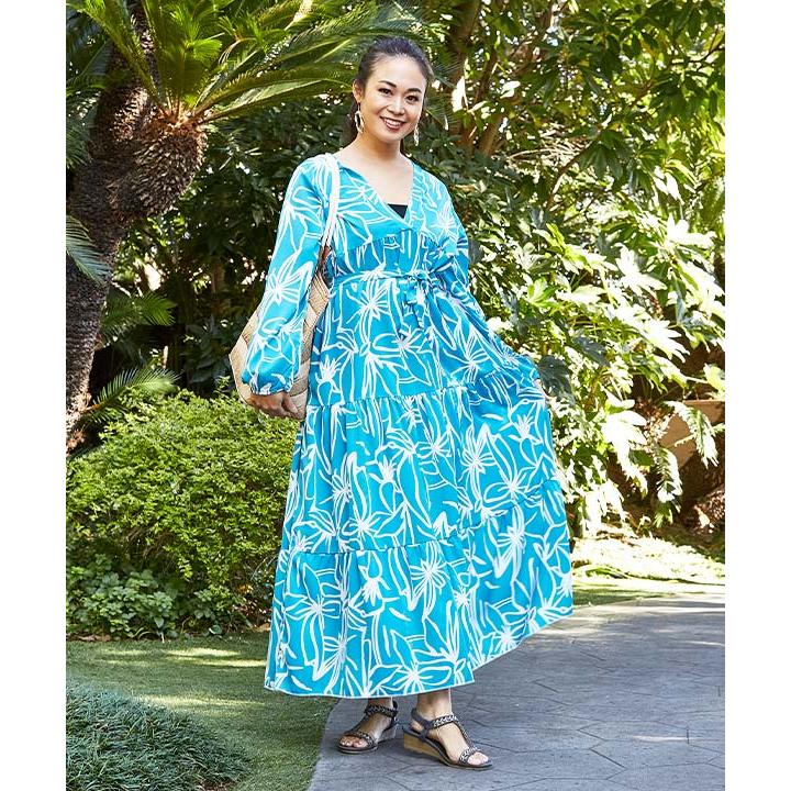 NEW】ティアードワンピース Maunaloa マウナロア ハワイアン
