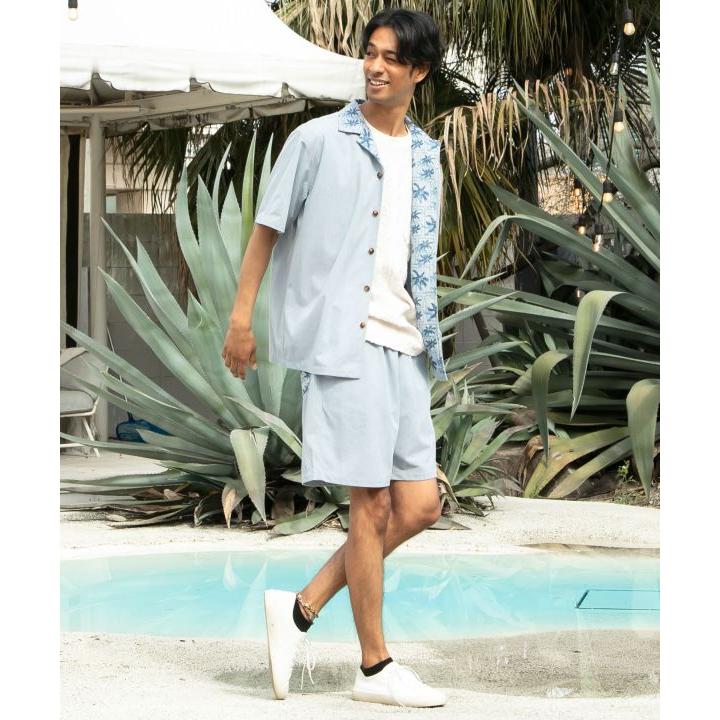 Kahiko（カヒコ） メンツァーメンズハーフパンツ【SURF&Palms】 : LOCO