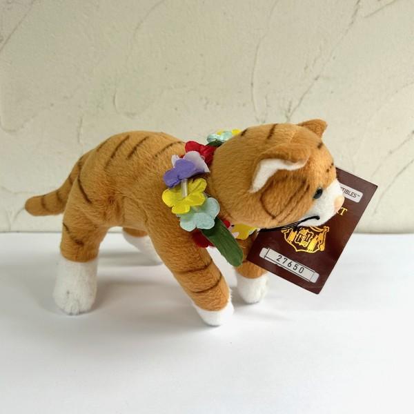 ハワイアン衣装 猫型ぬいぐるみ 約20cm ハワイアン衣装 猫型ぬいぐるみ 約20cm