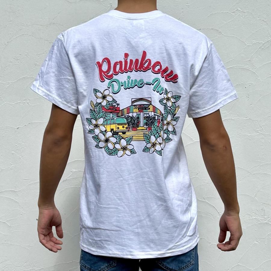 ハワイ直輸入 Rainbow DRIVE-IN BY TAMO ART T Tシャツ ハワイ直輸入 