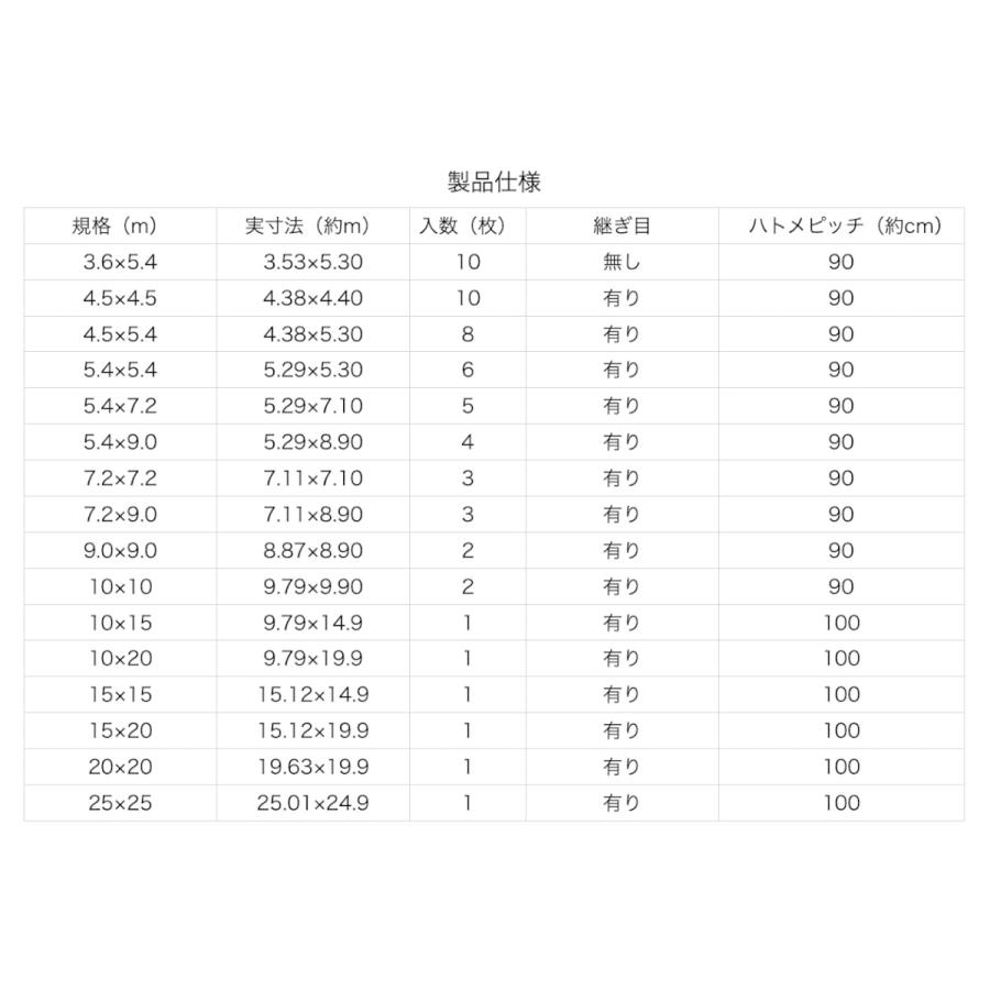 ＃3000　ターピーシート　9.0m×9.0m