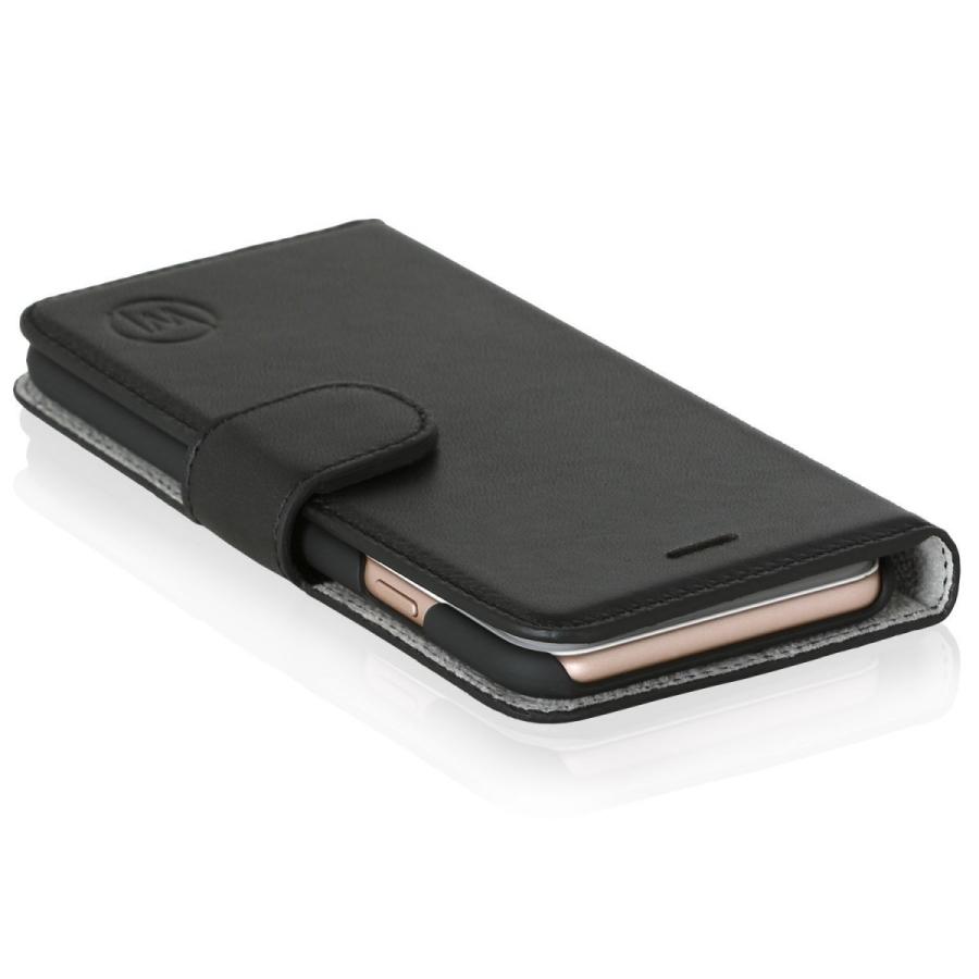 Wicked Chili by ドイツ ヨーロッパ産 高級牛革 プレミアム 本革 レザーケース 手帳型 マグネット式開閉 (Apple iPhone 8/7) |  | 04