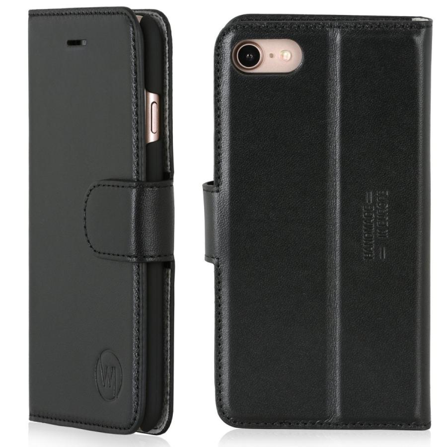 Wicked Chili by ドイツ ヨーロッパ産 高級牛革 プレミアム 本革 レザーケース 手帳型 マグネット式開閉 (Apple iPhone 8/7) |  | 05