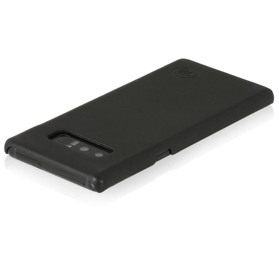 Wicked Chili by ドイツ ヨーロッパ産 高級牛革 プレミアム 手作り 本革 レザーケース (Samsung Galaxy Note 8,黒) |  | 03