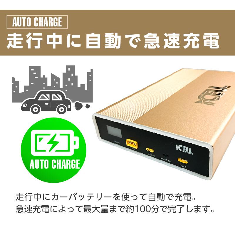 iCELL B12AP 2年保証 ドライブレコーダー バッテリー ikeep アイキープ