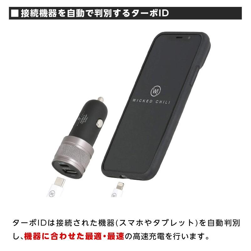 シガー ソケット USB カーチャージャー Wicked Chili