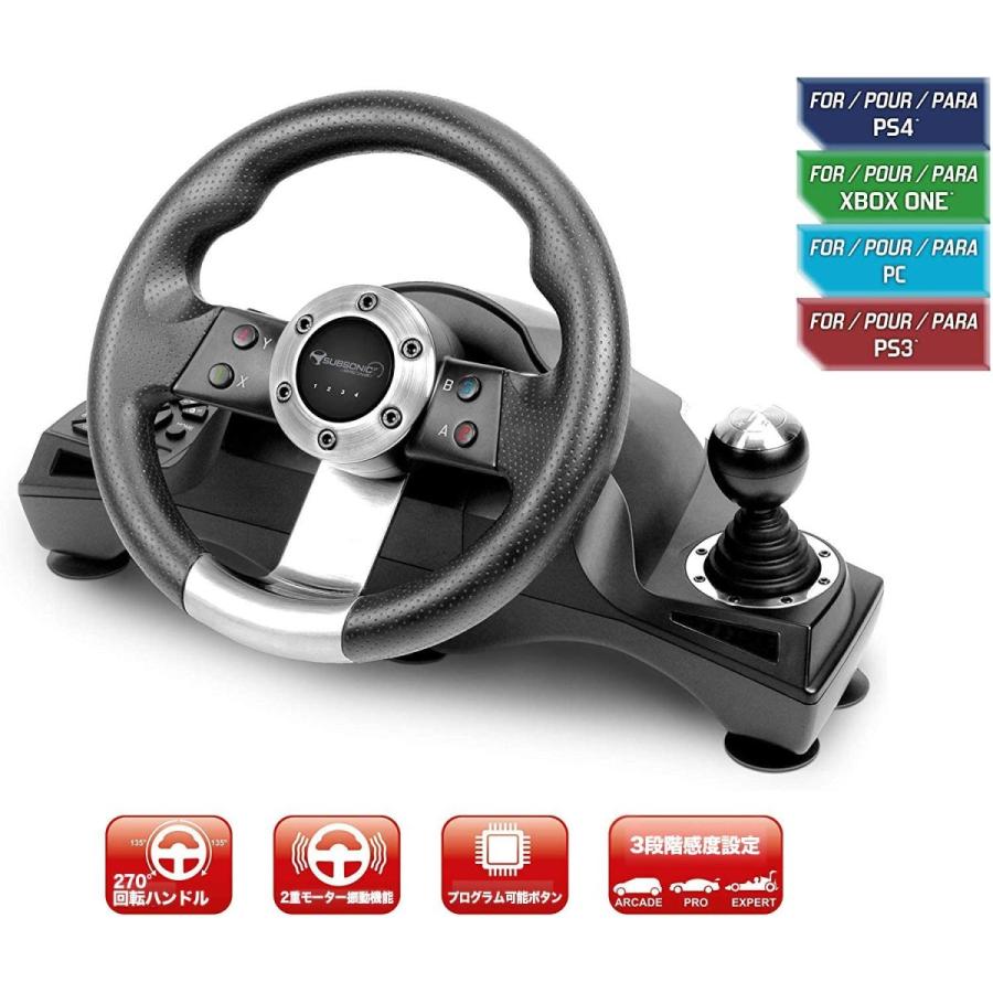100 の保証 Subsonic ハンドルコントローラー レーシング ホイール Ps4 Pc Xbox One Ps3 対応 Drive Pro Sport 全日本送料無料 Zoetalentsolutions Com