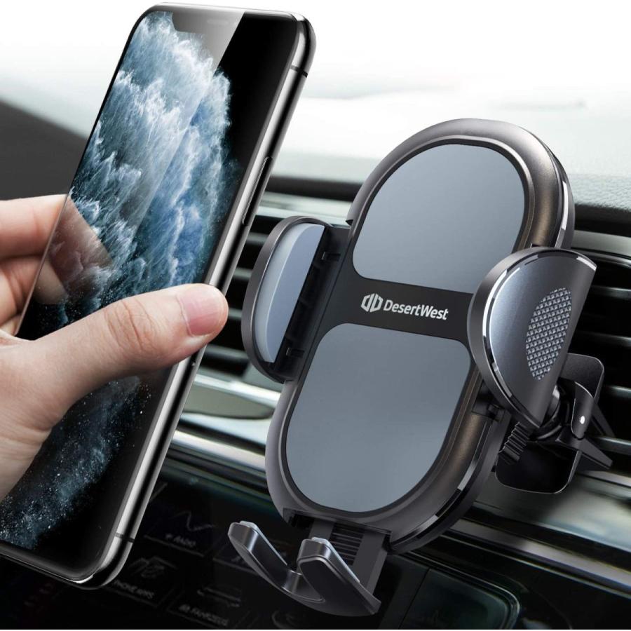Desertwest 進化版 スマホホルダー 車 車載ホルダー エアコン吹き出し口用 スマホスタンド 携帯ホルダー 車 ワンタッチ クリップ 携帯 スマホホルダー Www Bollywoodpapa Com