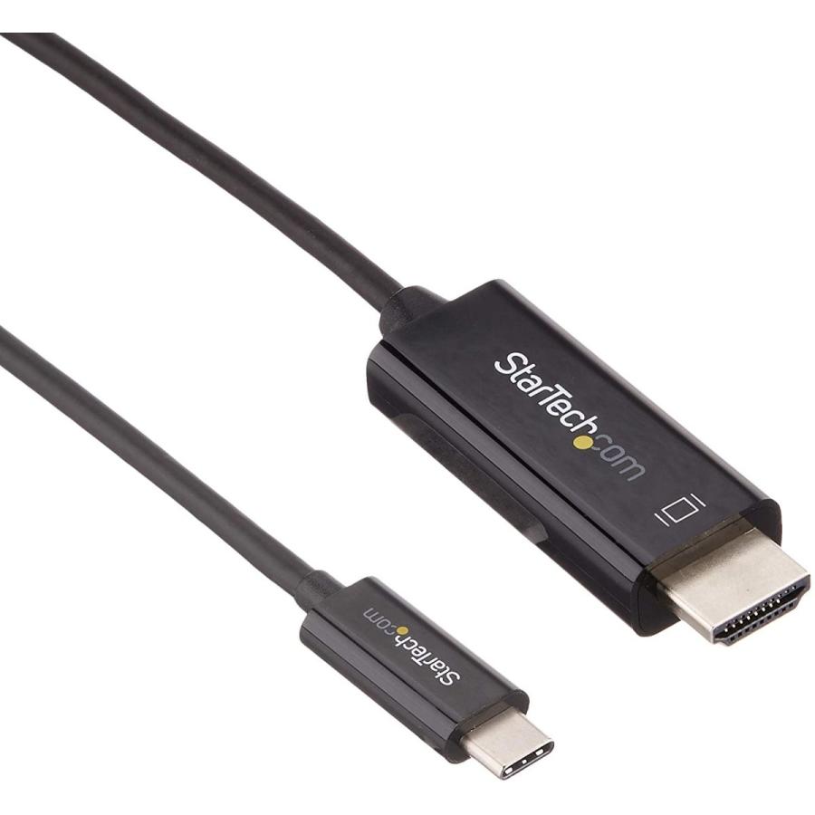 StarTech.com 1m USB-C - HDMIケーブル 4K/60Hz ブラック USB Type-C コンピュータモニタケーブル HDMI 変換アダプター - ilgaimportadora.com