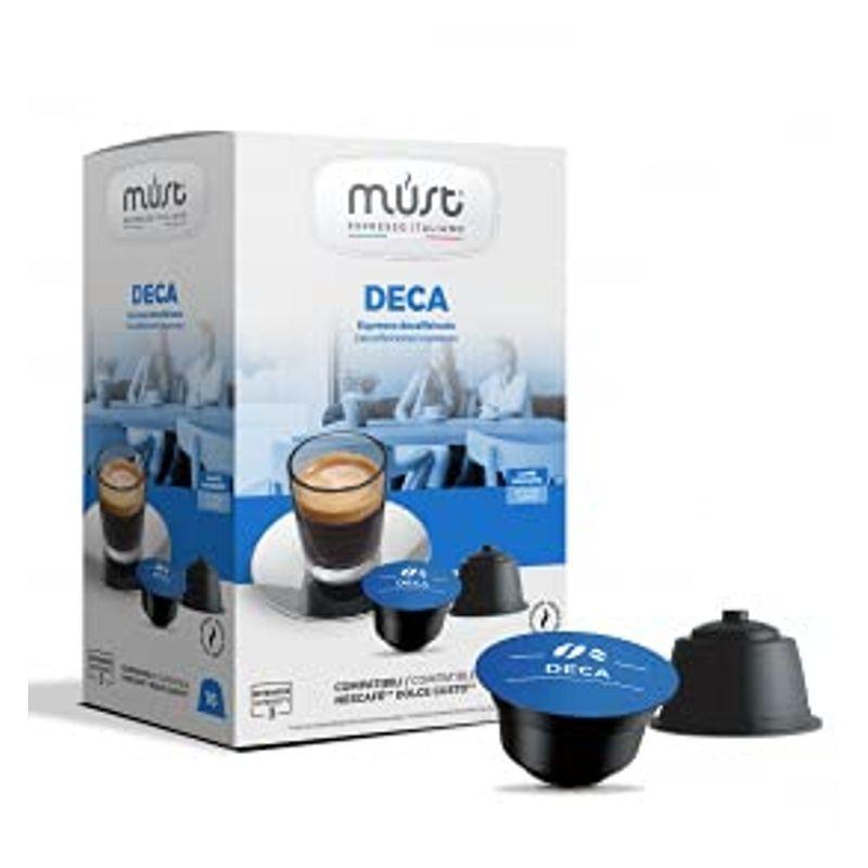 「デカフェ」ドルチェグスト用カプセル。カフェインを控えめにしたい方むけに最適なエスプレッソコーヒー。イタリア製。 その他コーヒー