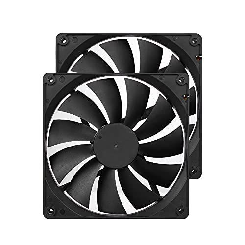 140mm Pcケースファン 静音タイプ 25mm厚 3ピン 4ピン 2個入り Dr07vk3pmcr ターニヤマート 通販 Yahoo ショッピング