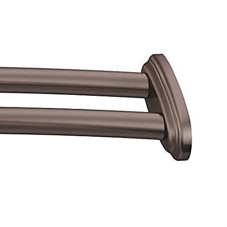 特別価格Moen DN2141OWB 信用 57-60 in. Adjustable Length Shower デポー Double Curved Old Rod Wo好評販売中