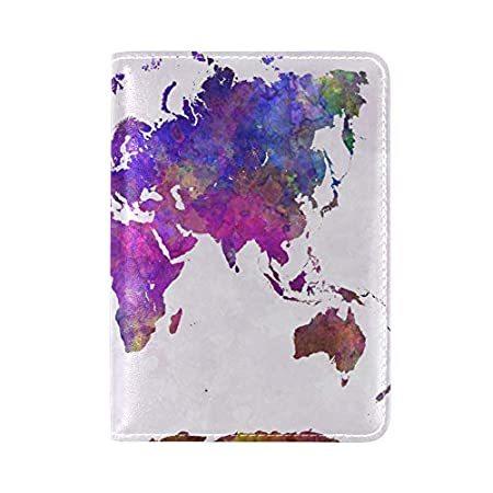 日本購入 特別価格alaza World Watercolor Passport Pu Map Leather Holder Cove好評販売中 Colorful Artwork 通販 ストア Melbourneflowersonline Com Au