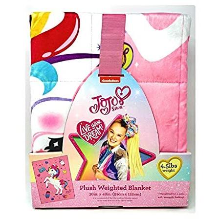最高の 海外から人気なアイテムを揃えました 特別価格franco アウターカ好評販売中 100 ポリエステル スーパーソフト 4 5ポンド フラシ天加重ブランケット Siwa Jojo Manufacturing 子供用寝具 布団