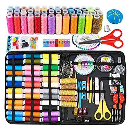 Seal限定商品 特別価格veoley アップグレード 裁縫プロジェクトキット 初心者 トラベラー 大人 子供 Diy 家庭用 0 プレミアム裁縫用品 糸巻 高品質 はさみ好評販売中 100 本物保証 Turningheadskennel Com