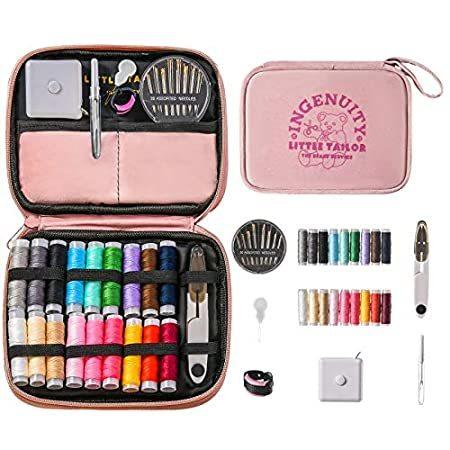 新規購入 特別価格裁縫キット ニードルと糸一式キット 24ピース ベーシック Diy 裁縫キット 大人用 ポータブルバッグ 初心者用 裁縫用針と糸キット 緊急修好評販売中 爆安プライス Turningheadskennel Com