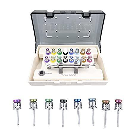 定番  特別価格Universal Implant Prosthet好評販売中 Colorful Screwdrivers 16pcs with Kit Tool Repair トルクレンチ