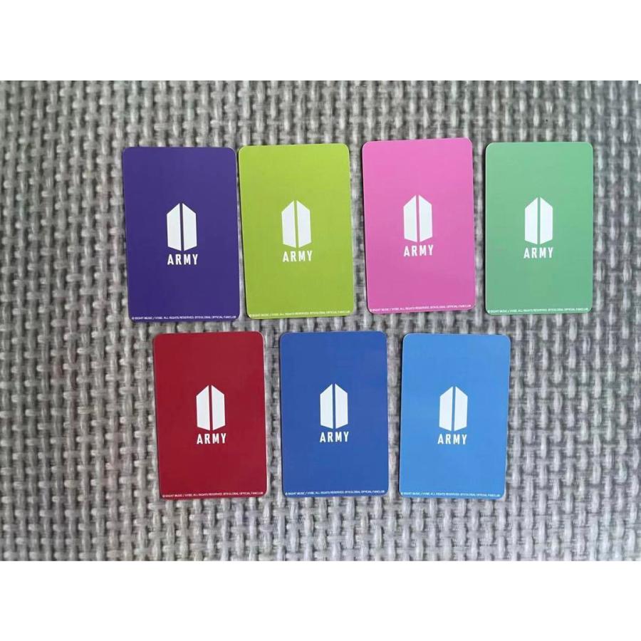 BTSファンクラブ会報誌アンケート特典 7枚 トレカ BTS トレカ 7枚