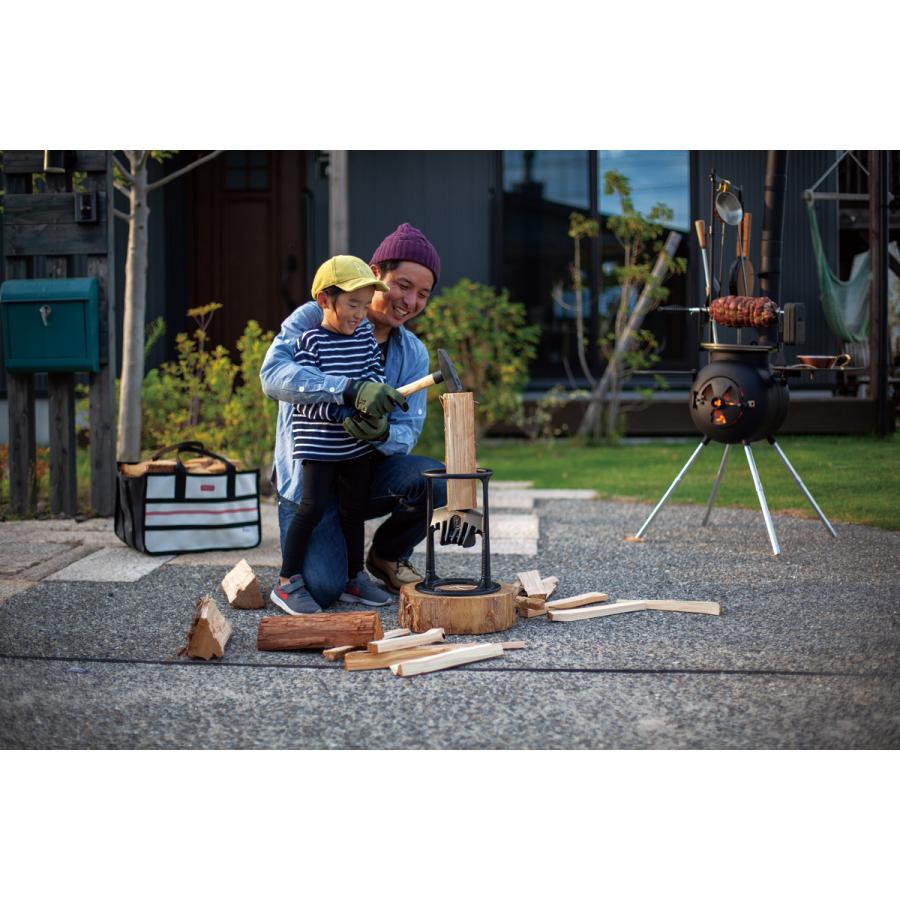 薪割り／キンクラ／ファイヤーサイド／焚火キャンプ／【キンドリング