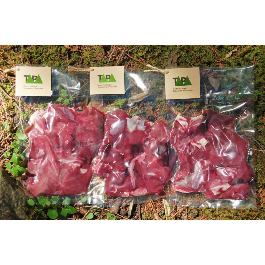 ペット用鹿肉200g×3　セット　愛犬用ペットフード 無添加 山梨県丹波山村産 |  | 03