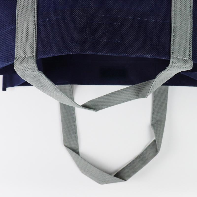 手提げ袋 不織布 ソフトバッグ3722 紺 (t0) | ギフトバッグ