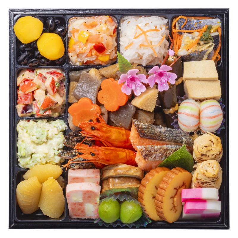 おせち 2026 玉清 和風一段重 順華 ( 863888 ) 約2人前 1段重 全22品