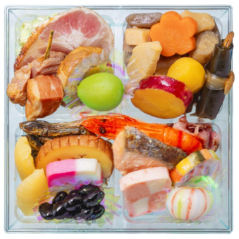 おせち 2026 玉清 和風一人前三段重 玉手箱 ( 863882 ) 約3人前 3段重