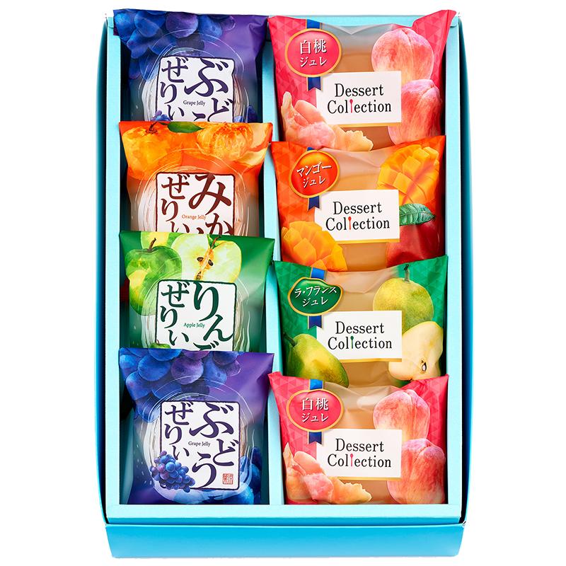 河内駿河屋 母の日 夏菓子 デザートコレクション ジュレ ゼリー DC-10